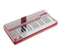 Decksaver Cover for Korg MS-1 - Super-Durable Polycarbonate Protective lid in Smoked Clear Colour, Made in The UK - The Producers' Choice for Unbeatable Protection