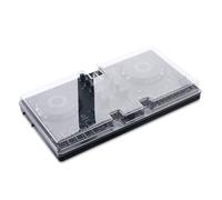 Decksaver Cover for AlphaTheta DDJ-FLX2 - Super-Durable Polycarbonate Protective lid in Smoked Clear Colour, Made in The UK - The DJs' Choice for Unbeatable Protection.