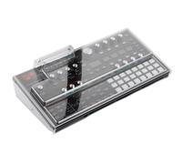 Decksaver Cover for ASM Hydrasynth Desktop - Super-Durable Polycarbonate Protective lid in Smoked Clear Colour, Made in The UK - The Producers' Choice for Unbeatable Protection
