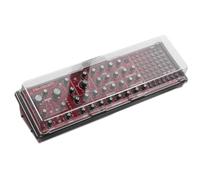 Decksaver Cover for Behringer K-2, Neutron & PRO-1 (Soft-Fit) - Super-Durable Polycarbonate Protective lid in Smoked Clear Colour, Made in The UK
