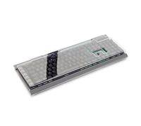 Decksaver cover for Corsair K95 (RGB) Platinum keyboard series - Smoked/clear protective lid, made in the UK - the gamers' choice for unbeatable protection