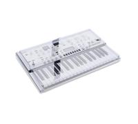 Decksaver Cover for Korg KingKORG NEO - Super-Durable Polycarbonate Protective lid in Smoked Clear Colour, Made in The UK - The Producers' Choice for Unbeatable Protection