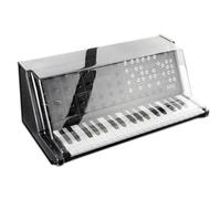 Decksaver Cover for Korg MS-20 mini - Super-Durable Polycarbonate Protective lid in Smoked Clear Colour, Made in The UK - The Producers' Choice for Unbeatable Protection