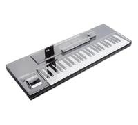 Decksaver Cover for Native Instruments Komplete Kontrol S49 MK2 - Super-Durable Polycarbonate Protective lid in Smoked Clear Colour, Made in The UK
