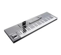 Decksaver Cover for Native Instruments Komplete Kontrol S61 MK2 - Super-Durable Polycarbonate Protective lid in Smoked Clear Colour, Made in The UK