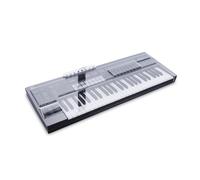Decksaver Cover for Novation 49SL MK3 - Super-Durable Polycarbonate Protective lid in Smoked Clear Colour, Made in The UK - The Producers' Choice for Unbeatable Protection