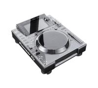 Decksaver Cover for Pioneer DJ CDJ-2000NXS2 - Super-Durable Polycarbonate Protective lid in Smoked Clear Colour, Made in The UK - The DJs' Choice for Unbeatable Protection