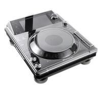 Decksaver Cover for Pioneer DJ XDJ-1000 (MK1/MK2) - Super-Durable Polycarbonate Protective lid in Smoked Clear Colour, Made in The UK - The DJs' Choice for Unbeatable Protection