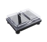 Decksaver Cover for Technics SL-1200 & SL-1210 - Super-Durable Polycarbonate Protective lid in Smoked Clear Colour, Made in The UK - The DJs' Choice for Unbeatable Protection