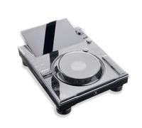 Decksaver Cover for The AlphaTheta CDJ-3000X - Super-Durable Polycarbonate Protective lid in Smoked Clear Colour, Made in The UK - The Producers' Choice for Unbeatable Protection