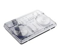 Decksaver Cover for Vestax Spin & Typhoon - Super-Durable Polycarbonate Protective lid in Smoked Clear Colour, Made in The UK - The DJs' Choice for Unbeatable Protection