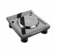 Decksaver Cover for Denon LC6000 Prime - Super-Durable Polycarbonate Protective lid in Smoked Clear Colour, Made in The UK - The DJs' Choice for Unbeatable Protection