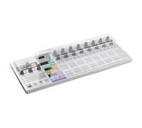 Decksaver LE Cover for Arturia Beatstep Pro - Super-Durable Polycarbonate Protective lid in Smoked Clear Colour, Made in The UK - The Producers' Choice for Unbeatable Protection