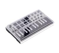 Decksaver LE Cover for Akai MPK Mini MK2 - Super-Durable Polycarbonate Protective lid in Smoked Clear Colour, Made in The UK - The Producers' Choice for Unbeatable Protection