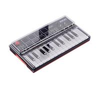 Decksaver LE Cover for Akai MPK Mini Play MK1/2- Super-Durable Polycarbonate Protective lid in Smoked Clear Colour, Made in The UK - The Producers' Choice for Unbeatable Protection
