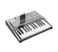 Decksaver LE Cover for Arturia MiniBrute - Super-Durable Polycarbonate Protective lid in Smoked Clear Colour, Made in The UK - The Producers' Choice for Unbeatable Protection