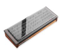 Decksaver Cover for Sequential Prophet-6 Desktop - Super-Durable Polycarbonate Protective lid in Smoked Clear Colour, Made in The UK - The Producers' Choice for Unbeatable Protection