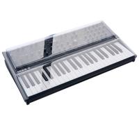 Decksaver Cover for Oberheim TEO-5/Sequential Take 5 - Super-Durable Polycarbonate Protective lid in Smoked Clear Colour, Made in The UK - The Producers' Choice for Unbeatable Protection