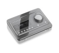 Decksaver Cover for Universal Audio Arrow Solo - Super-Durable Polycarbonate Protective lid in Smoked Clear Colour, Made in The UK - The Producers' Choice for Unbeatable Protection