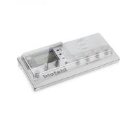 Decksaver Cover for Waldorf Blofeld & Pulse 2 - Super-Durable Polycarbonate Protective lid in Smoked Clear Colour, Made in The UK - The Producers' Choice for Unbeatable Protection