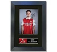 Declan Rice Arsenal Signed Reproduction Autograph Mounted Photo Framed Print A4#872