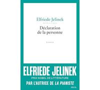 Déclaration de la personne
