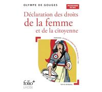 Déclaration des droits de la femme et de la citoyenne - BAC 2022
