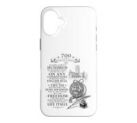 Declaration of Arbroath Freedom Quote Scottish History Art Case for iPhone 16 Plus