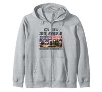 Declaration of Independence 250th Anniversary Founders 1776 Zip Hoodie