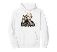 DECLARATION OF INTOXICATION Thomas Jefferson 4th of July Pullover Hoodie