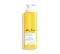 Decléor Neroli Bigarade Cleansing Milk 400ml - Gentle Facial Cleanser for All Skin Types, Hydrating Cream Cleanser with Essential Oils & Green Tea for Face Care