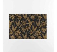 Décline Feullor Placemat 28.5 x 43.5 cm Black/Gold