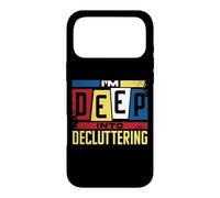 Decluttering Motivation Organizer Funny Home Cleaning Case for iPhone 17 Pro Max