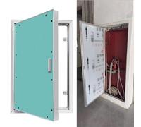 Decmiroor 24” x 31” Access Panel with Handle & Lock 20” x 31” Service Shaft Door Panel 16” x 24” Paintable Attic Decorative Hole Cover for Plumbing, Electrical(30x40cm(12x16in))