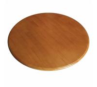 Decmiroor 32in 36in 40in Large Wood Lazy Susan Turntable 24in 28in Dining Table Serving Tray Rustic Rotating Serving Plate for Table Top Dish Revolving Share All Food(Tea,80 * 80cm)