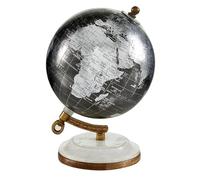 Deco 79 Educational, Geographic, Modern Desktop Decoration-for School, Home, and Office, Black, 6" L x 5" W x 8" H