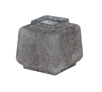 Deco 79 Glass Vase, Gray