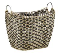 Deco 79 Storage Basket, 21"L x 18"W x 18"H, Natural Brown