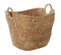 Deco 79 Storage Basket, Silk, Brown, 20" x 18" x 19"
