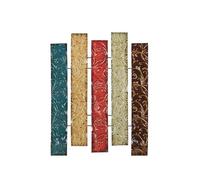 Deco 79 Traditional Metal Abstract Wall Art Decor, 24'' x 1'' x 20'', Multi Colored