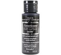 Deco Art Acrylics Multi-Purpose Paint, Black Tie Satin,59 ml (Pack of 1)