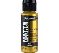 Deco Art Americana Acrylic Matte Metallics 2Oz-Gold