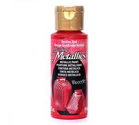 Deco Art Americana Acrylic Metallic Paint, Festive Red,59 ml (Pack of 1)