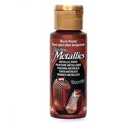 Deco Art Americana Acrylic Metallic Paint, Worn Penny,Brown,59 ml (Pack of 1)
