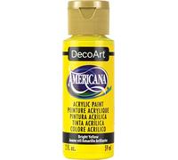 Deco Art Americana Acrylic Multi-Purpose Paint, Bright Yellow,59 ml (Pack of 1)