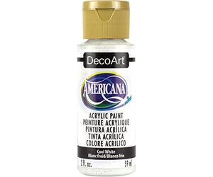 Deco Art Americana Acrylic Multi-Purpose Paint, Cool White, 59 ml (Pack of 1)