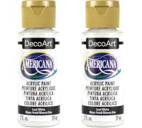 Deco Art Americana Acrylic Multi-Purpose Paint, Cool White, 59 ml (Pack of 2)