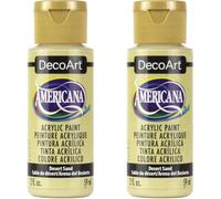 Deco Art Americana Acrylic Multi-Purpose Paint, Desert Sand, 59 ml (Pack of 2)