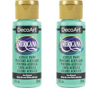 Deco Art Americana Acrylic Multi-Purpose Paint, Sea Breeze,Green,59 ml (Pack of 2)