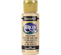 Deco Art Americana Acrylic Multi-Purpose Paint, Toffee,Beige,4 x 1.38 x 1.38